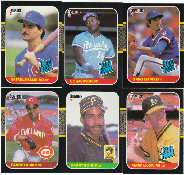 1987 Donruss Baseball Hand Collated Set - 660 Cards