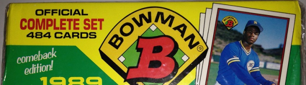 1989 Bowman Baseball Factory Set - 484 Cards