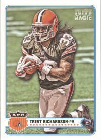 2012 Topps Magic Browns Team Set (5 Cards)