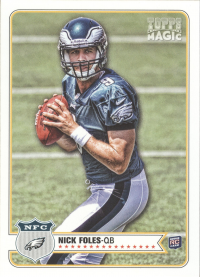 2012 Topps Magic Eagles Team Set (8 Cards)