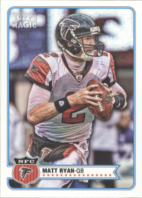 2012 Topps Magic Falcons Team Set (6 Cards)