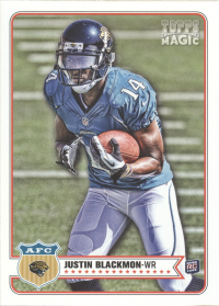 2012 Topps Magic Jaguars Team Set (5 Cards)