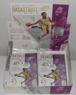 2001-02 Upper Deck SPX Basketball Pack