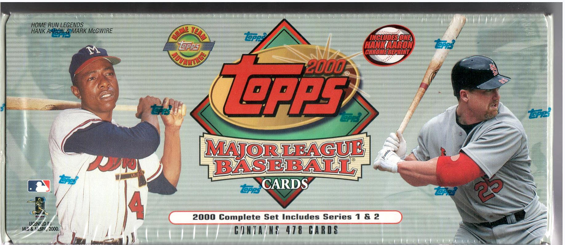 2000 TOPPS BASEBALL FACTORY SEALED SET