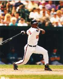 Orioles Jeffrey Hammonds 8 x 10 color photo