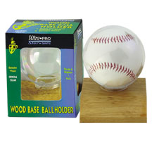 Ultra-Pro #81208  Real Wood Baseball Ball Holder (10 pcs)
