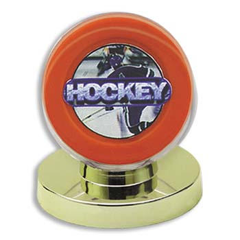 Ultra-Pro #81153  Gold Base Puck Holder