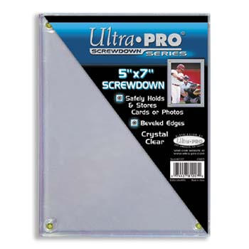Ultra-Pro #81207 5 x 7 Screwdowns 1/4