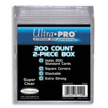 Ultra-Pro #81149  200 ct. Storage Box