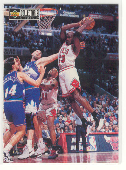 1997-98 Collector's Choice #390 Michael Jordan MM