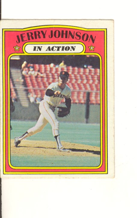 1972 Topps #36 Jerry Johnson IA