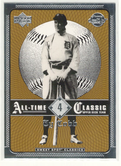 2002 Sweet Spot Classics #4 Ty Cobb