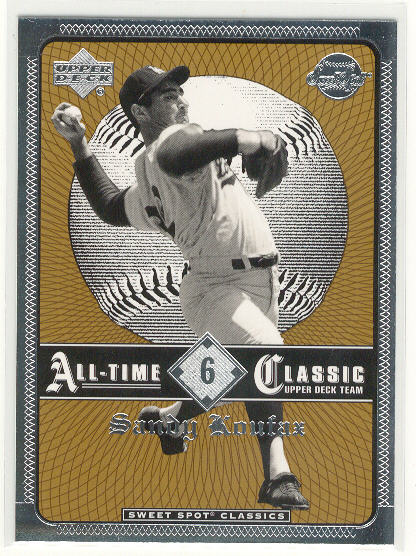 2002 Sweet Spot Classics #6 Sandy Koufax