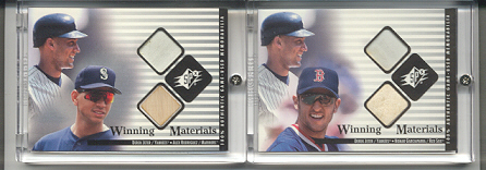 2000 SPx Winning Materials Update #DJNG D.Jeter/N.Garciaparra