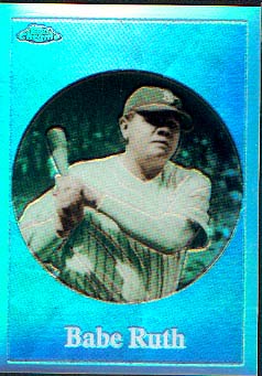 2001 Topps Chrome Before There Was Topps Refractors #BT2 Babe Ruth