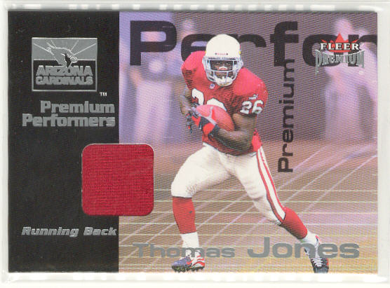 2001 Fleer Premium Performers Jerseys #8 Thomas Jones