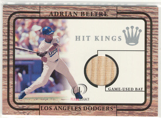 2001 Fleer Legacy Hit Kings #4 Adrian Beltre