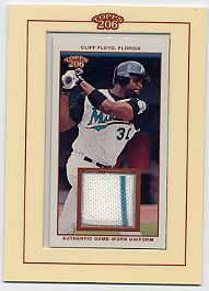 2002 Topps 206 Relics #CF1 Cliff Floyd Jsy A1