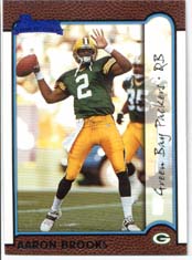 1999 Bowman Packers Team Set with Aaron Brooks Rookie Card