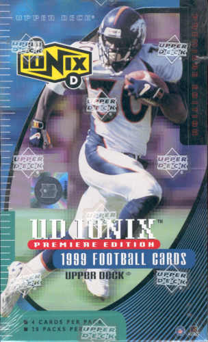 1999 Upper Deck Ionix NFL Football Hobby Box