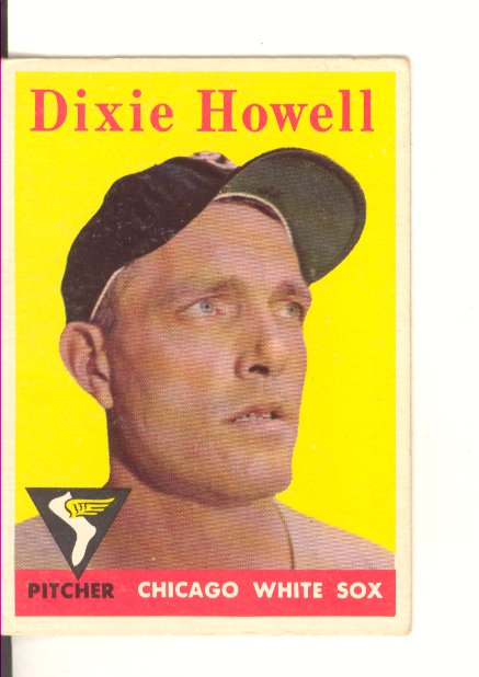 1958 Topps #421 Dixie Howell