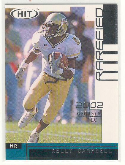 2002 SAGE HIT Rarefied Silver #R21 Kelly Campbell