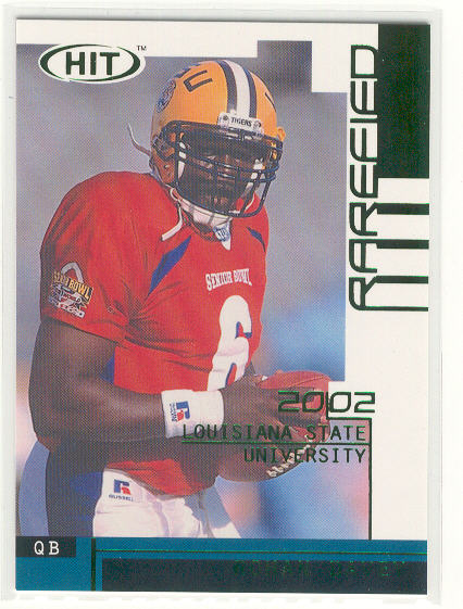 2002 SAGE HIT Rarefied Emerald #R6 Rohan Davey
