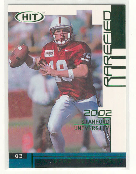 2002 SAGE HIT Rarefied Emerald #R35 Chad Hutchinson