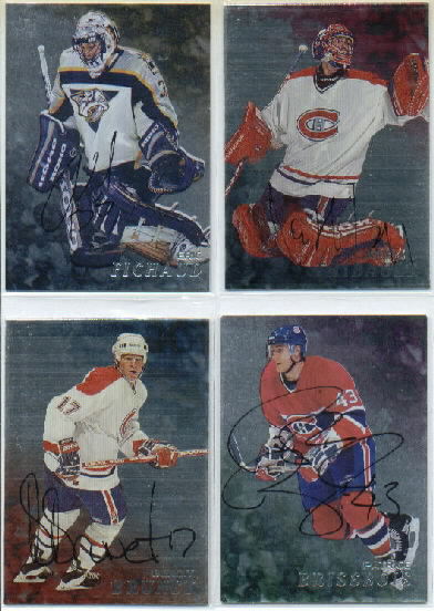 1998-99 Be A Player Autographs #66 Jocelyn Thibault