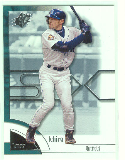 2002 SPx #13 Ichiro Suzuki