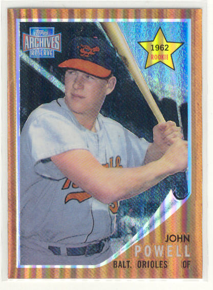 2001 Topps Archives Reserve #95 Boog Powell 62
