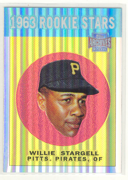 2001 Topps Archives Reserve #96 Willie Stargell 63