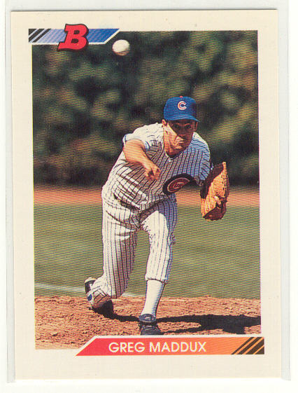 1992 Bowman #148 Greg Maddux