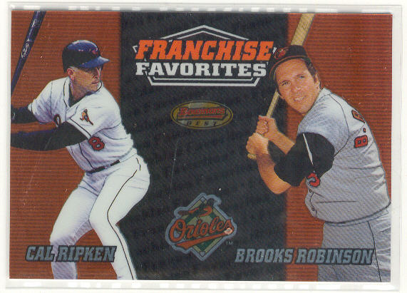 2000 Bowman's Best Franchise Favorites #FR2C C.Ripken/B.Robinson