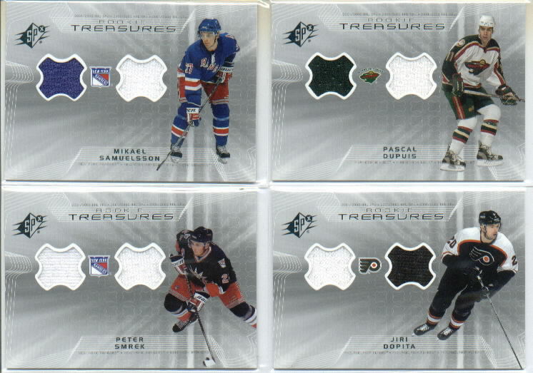 2001-02 SPx Rookie Treasures #RTJD Jiri Dopita