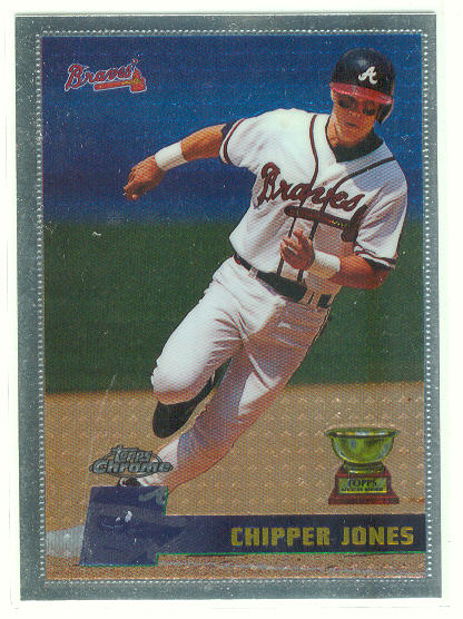 1996 Topps Chrome #52 Chipper Jones
