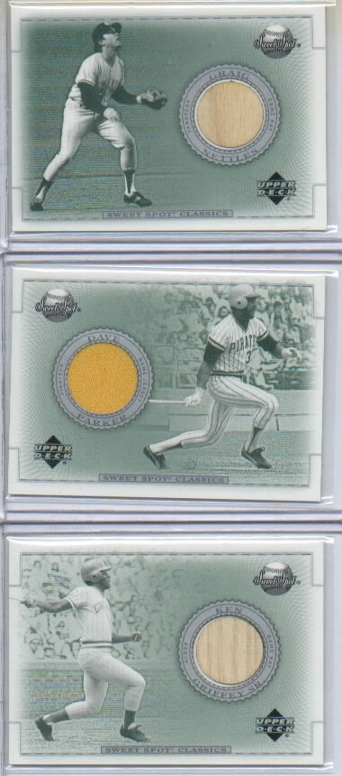 2002 Sweet Spot Classics Game Jersey #JDP Dave Parker
