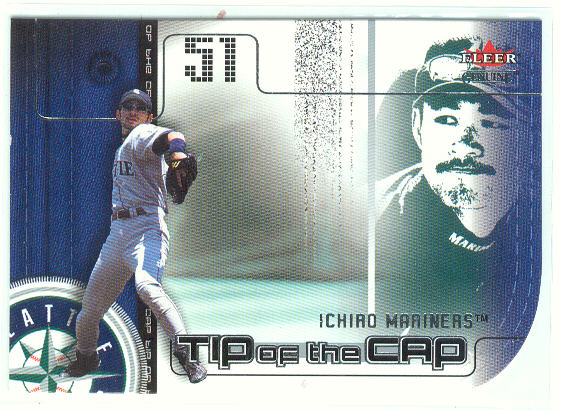 2002 Fleer Genuine Tip of the Cap #20 Ichiro Suzuki