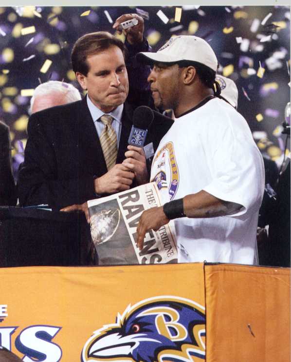 Ravens Ray Lewis Superbowl Photo