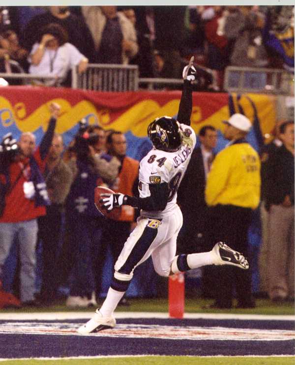 Ravens / Texans  Jermaine Lewis color photo
