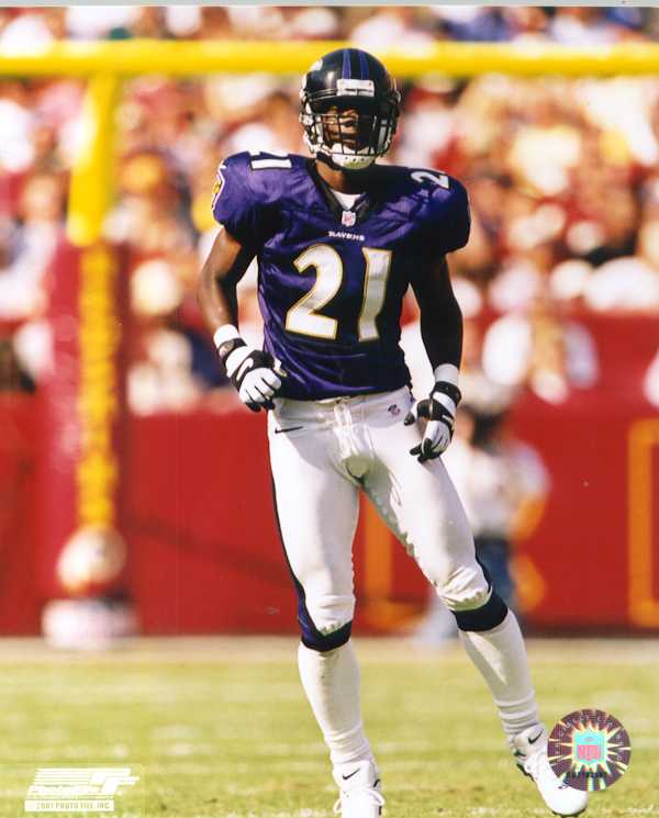 Ravens Chris McAllister color photo