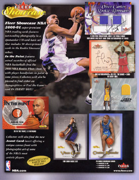 2000-01 Fleer Showcase Basketball Hobby Box, Factory-Sealed 