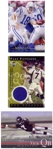 2001 Upper Deck NFL Legends Football Hobby Box, Factory-Sealed