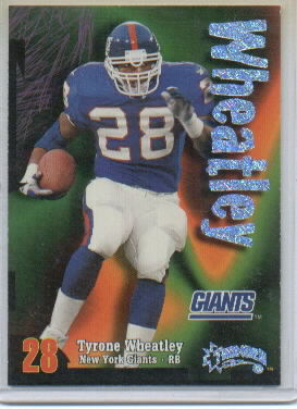 1998 SkyBox Thunder Rave #83 Tyrone Wheatley