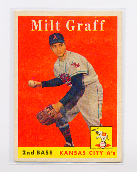 1958 Topps #192 Milt Graff