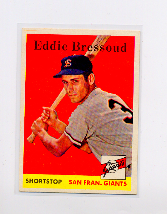 1958 Topps #263 Eddie Bressoud RC