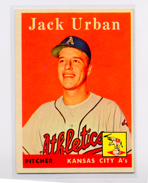1958 Topps #367 Jack Urban RC