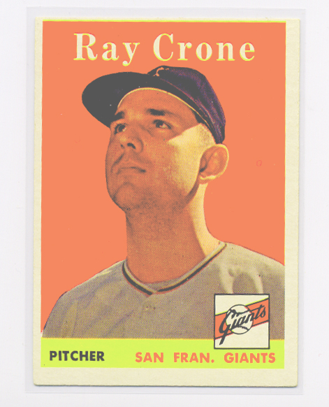 1958 Topps #416 Foster Castleman
