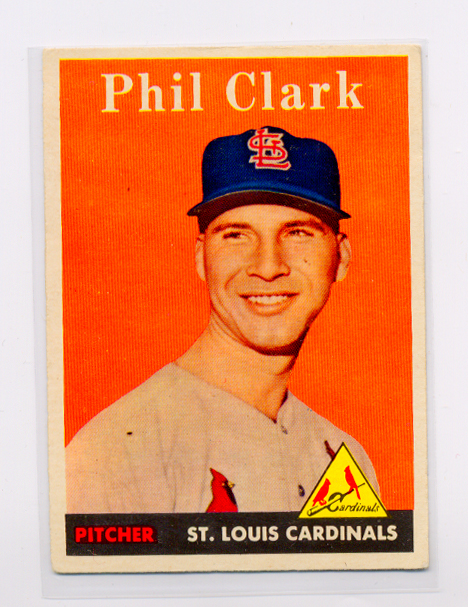 1958 Topps #423 Phil Clark RC