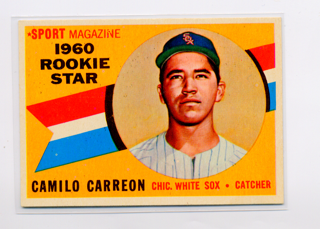 1960 Topps #121 Camilo Carreon RS RC